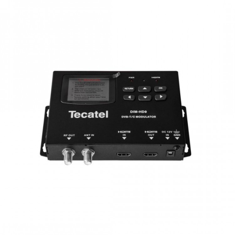 TECATEL Modulador Full HD DVB-T/C
