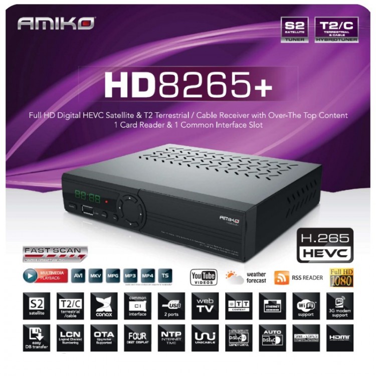 Amiko HD8265+